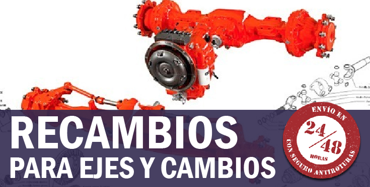 Recambios para ejes y cambios de tractor