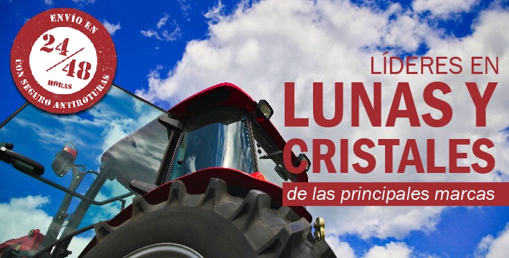 Lunas y cristales tractor